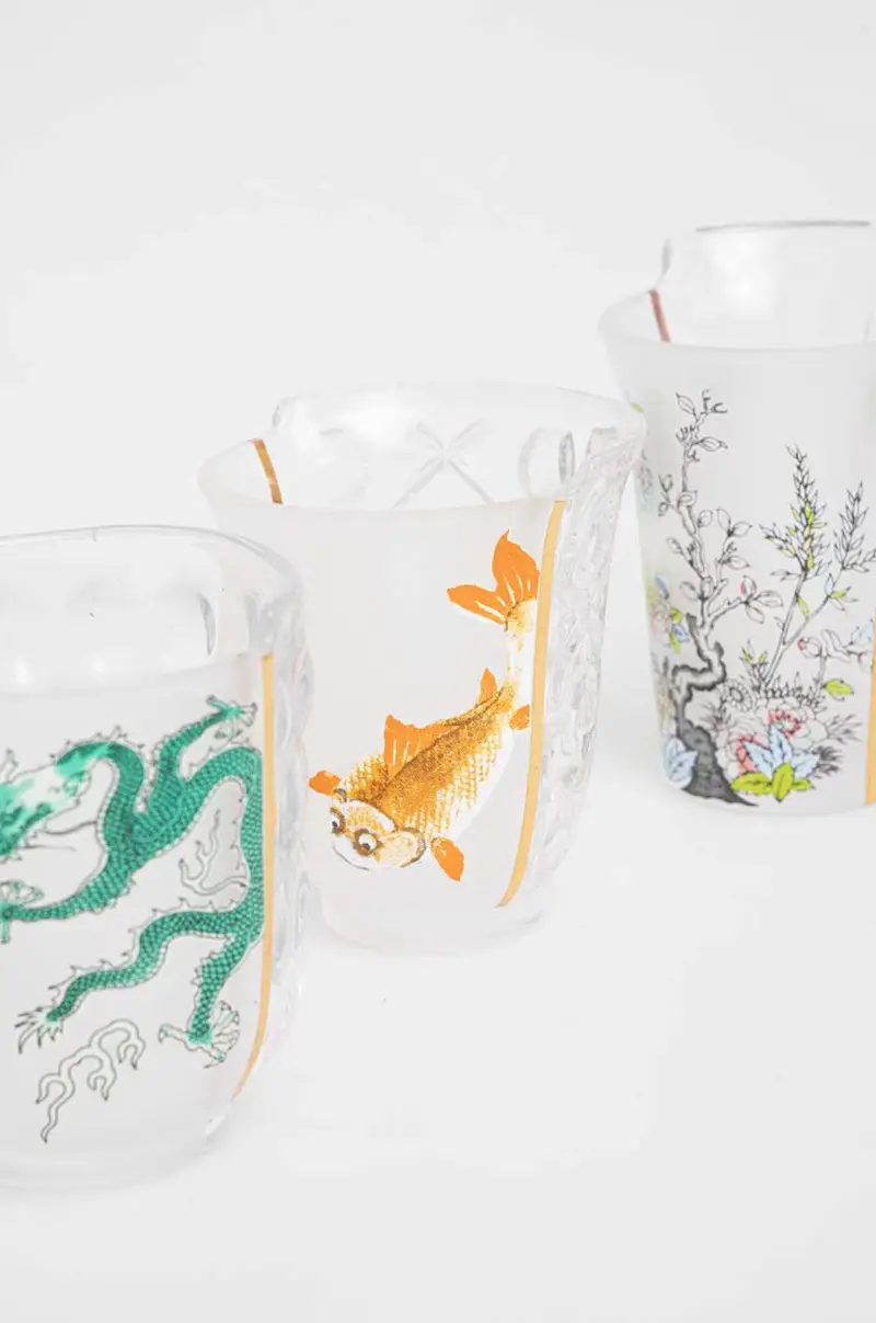 set bicchieri Hybrid-Aglaura pacco da 3 Multicolore miniatura 2