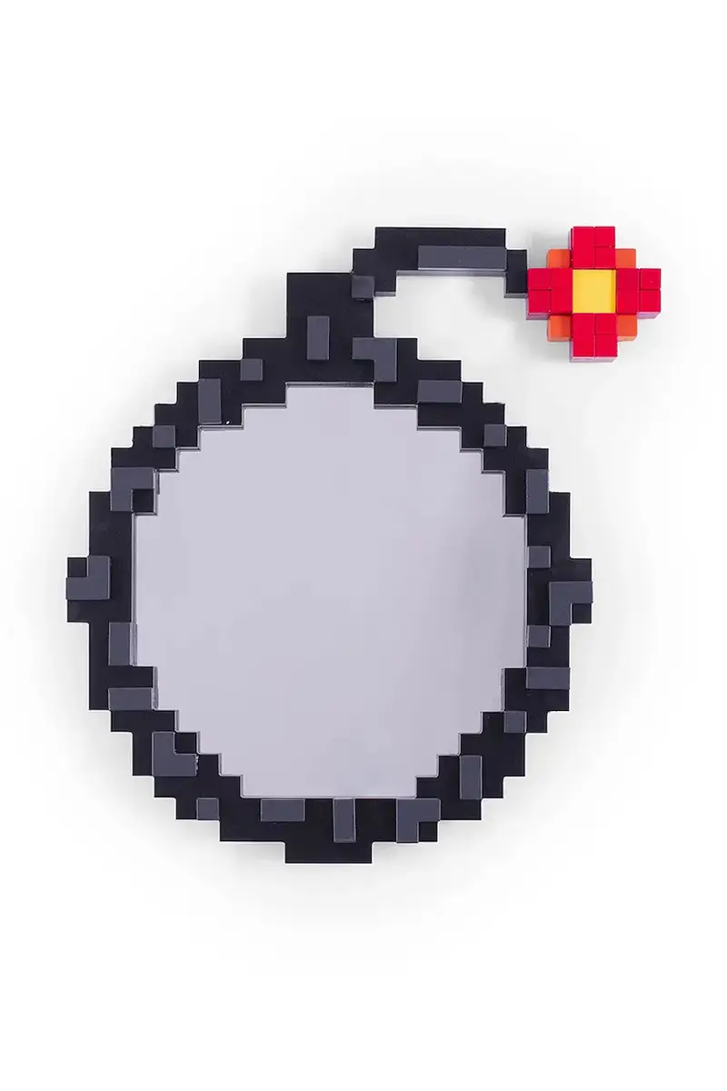 specchio da parete Pixel Bomb Multicolore