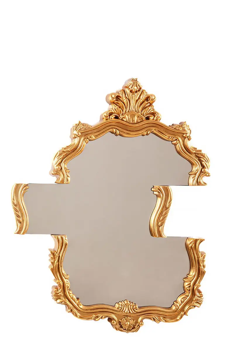 Specchio 'Tetris' Seletti X Giampero Romanò Oro