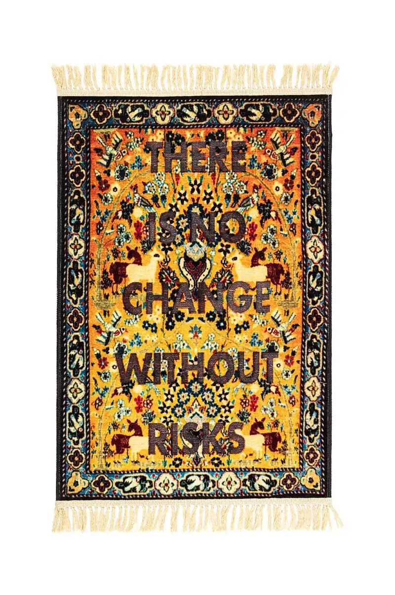 tapetto Burnt Carpet Change 80 x 120 cm Multicolore