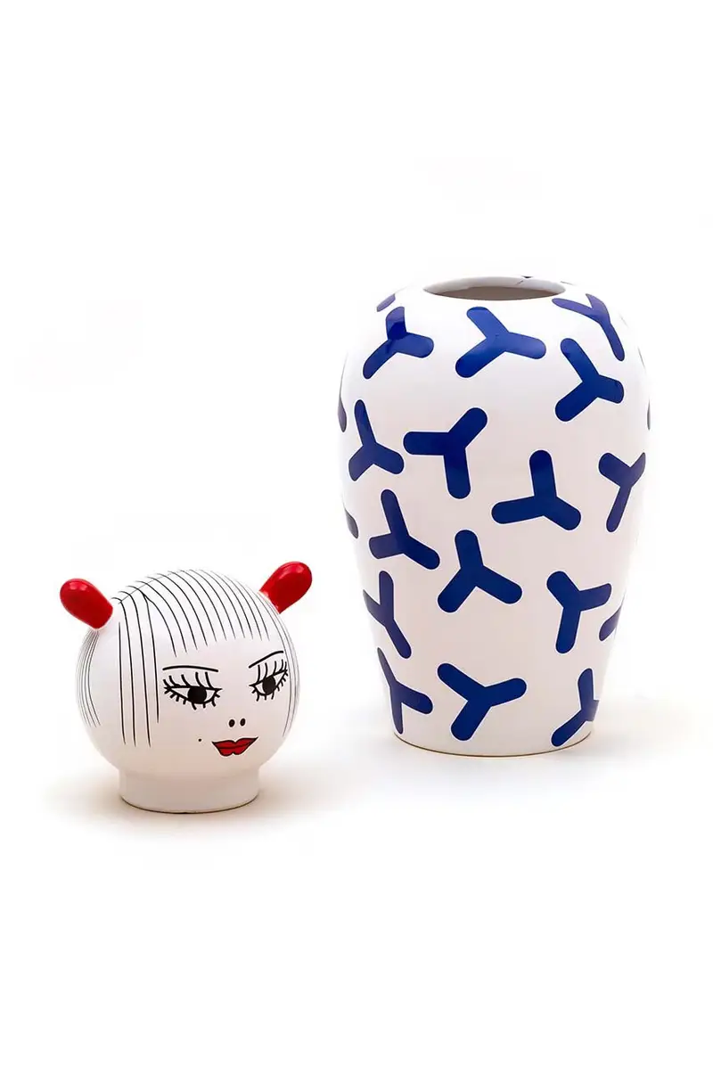 vaso decorativo Canopie Zoé Multicolore miniatura 4