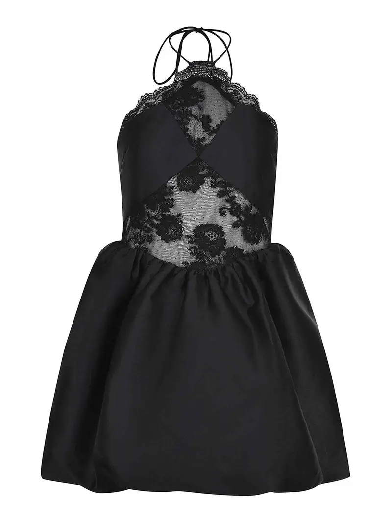 Abito fatto di poliestere Nero