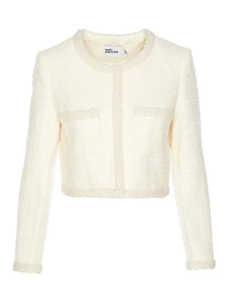 Giacca Perl Bianco