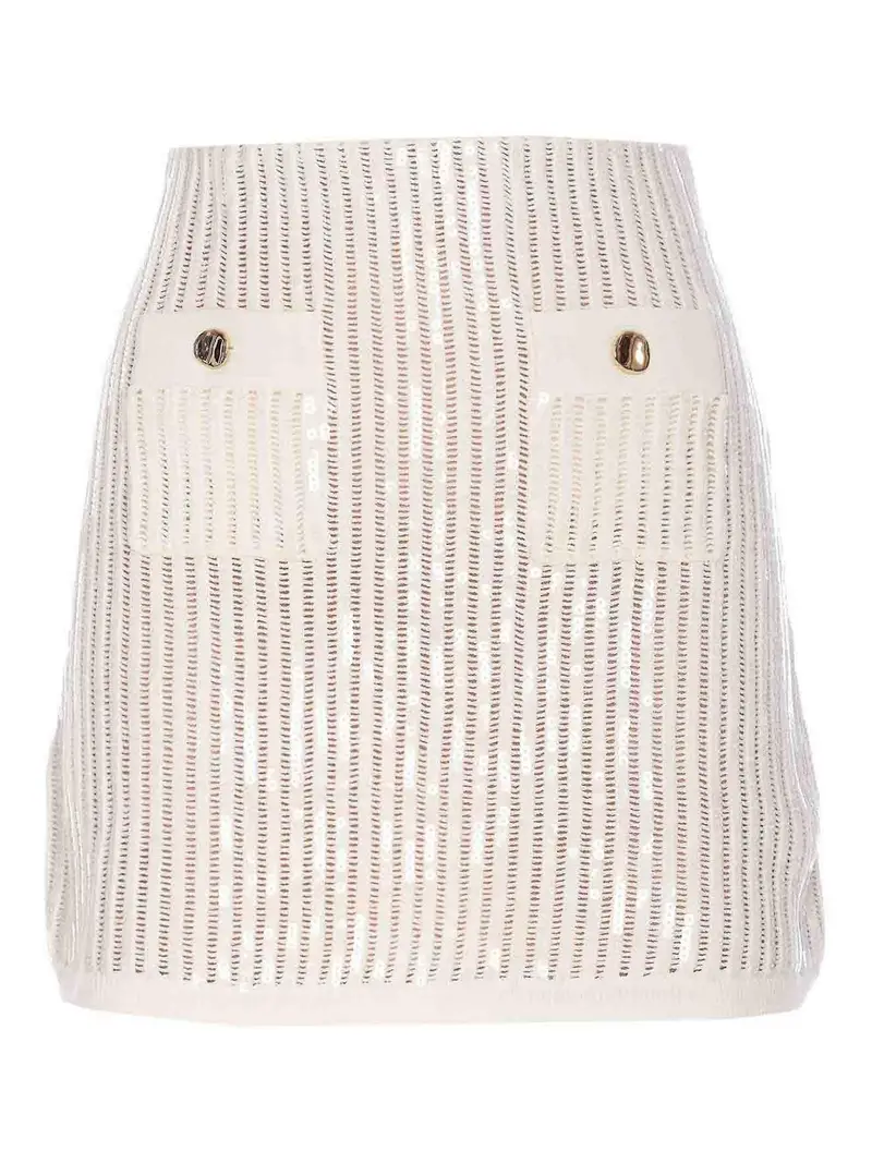 Mini gonna bianca Bianco