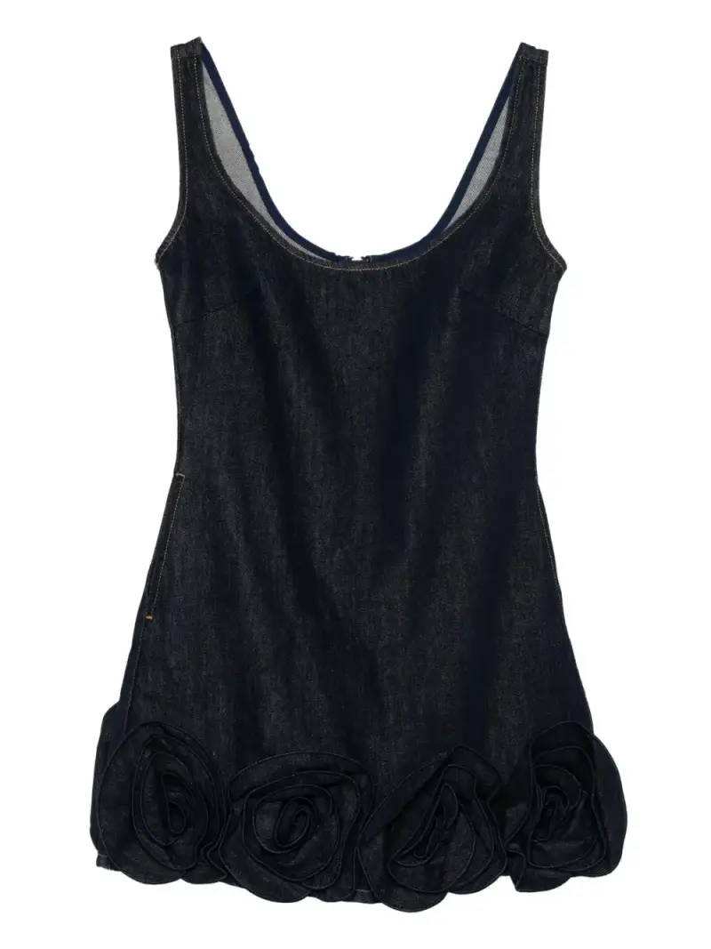 Miniabito Elegante in Denim BLU