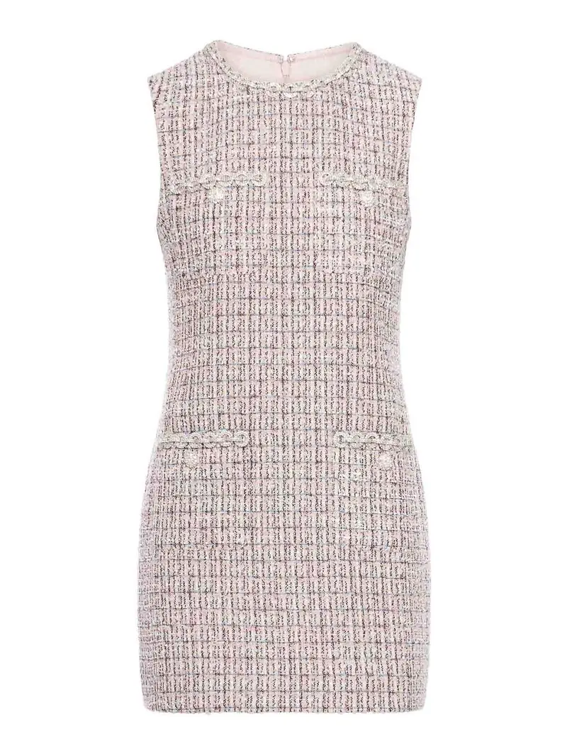 Miniabito senza maniche Rosa