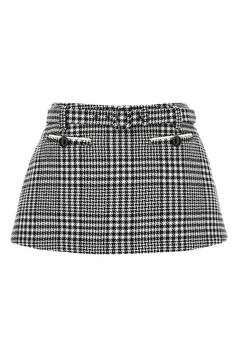 Skort Lana Bouclé Bianco