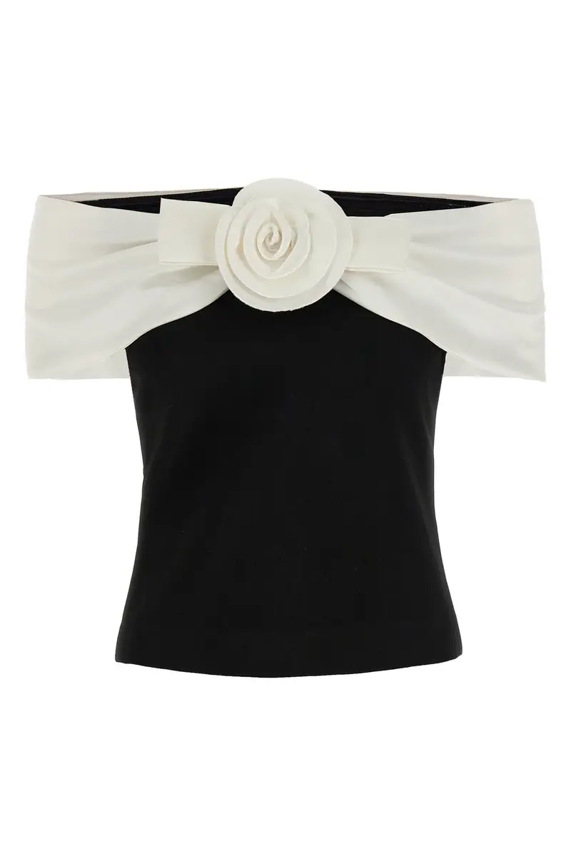 Self-portrait Top Bianco 3833425