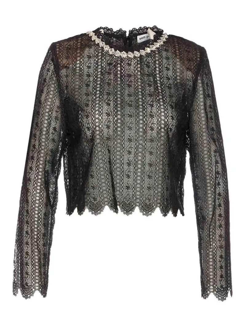 Self-portrait Top Nero 4186656