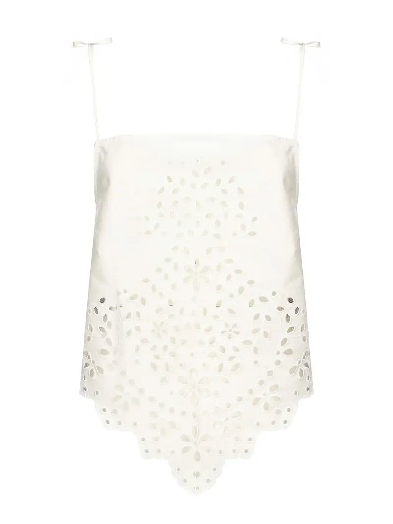 Self-portrait Top Bianco 3267414