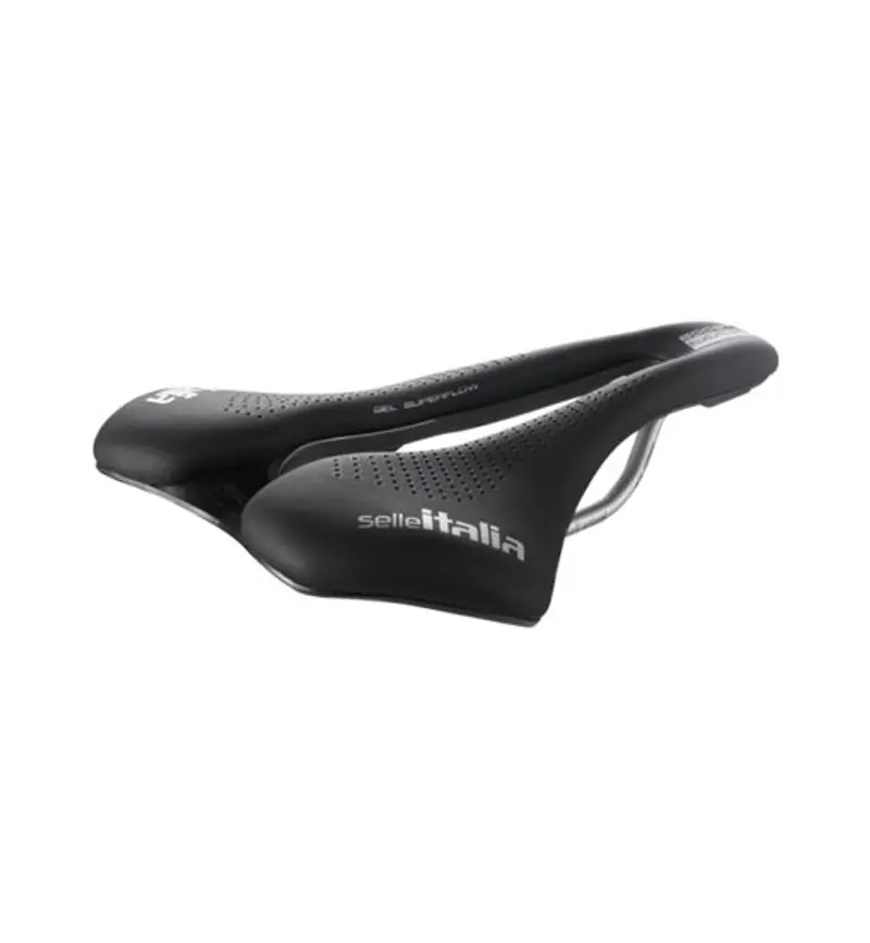 Max SLR Boost TI 316 Gel Superflow - sella bici Black