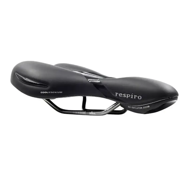 Sella con protezione laterale ed elastomero Selle Royal Respiro Loisir Max Moderate