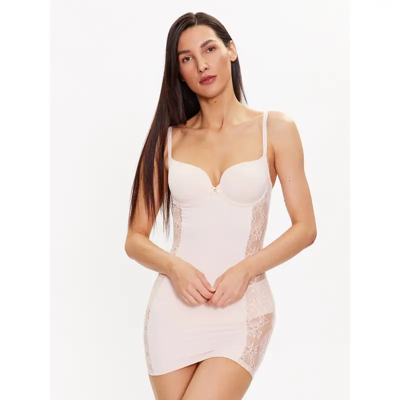 Camicia da notte Penelope 31095C Rosa Slim Fit