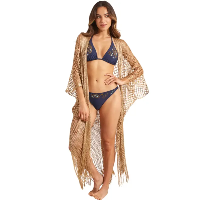 Kimono lungo da spiaggia donna Selmark Complementos