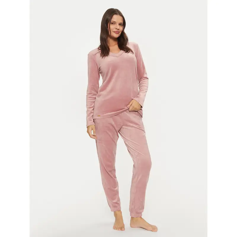 Pigiama P8373 Rosa Regular Fit