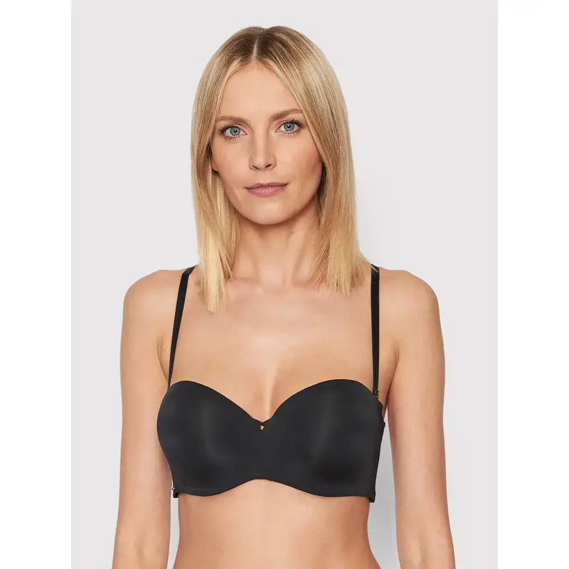 Reggiseno a balconcino Etna 10526 Nero