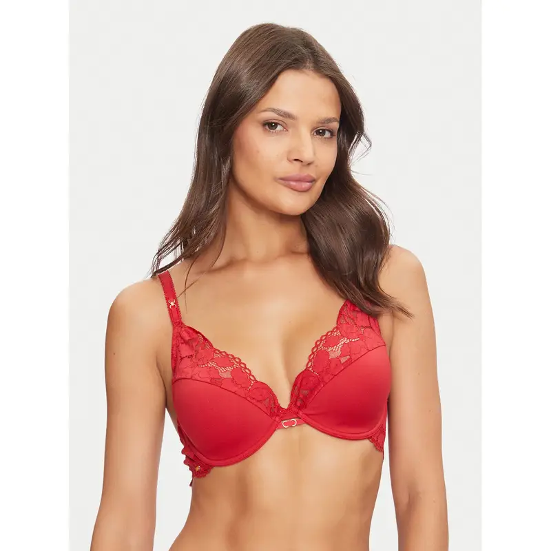 Reggiseno con ferretto Federica 61115 Rosso