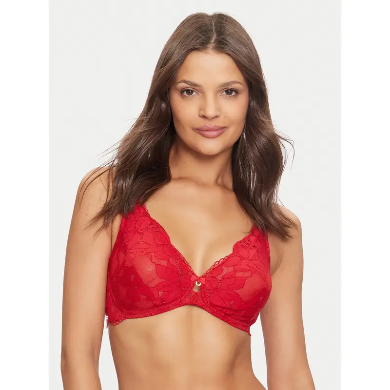 Reggiseno senza ferretto Federica 61110 Rosso