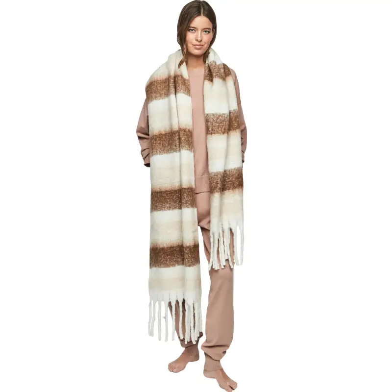 Sciarpa lunga a righe donna Selmark PC1 Style ADD