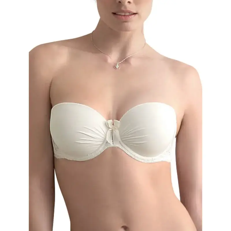 Soutien-gorge bandeau push-up donna Selmark Agnella