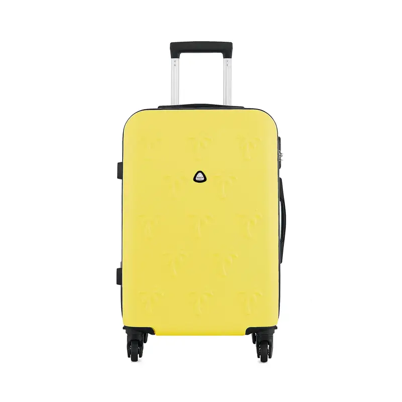 Valigia grande Semi Line T5629-6 Giallo