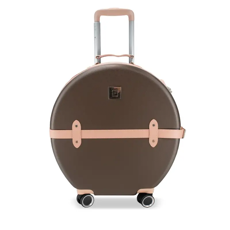 Valigia media Semi Line T5673-3 Marrone