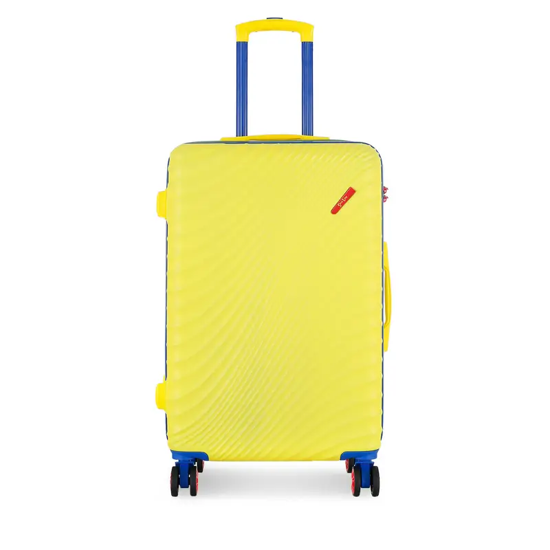 Valigia media Semi Line T5934-2 Giallo