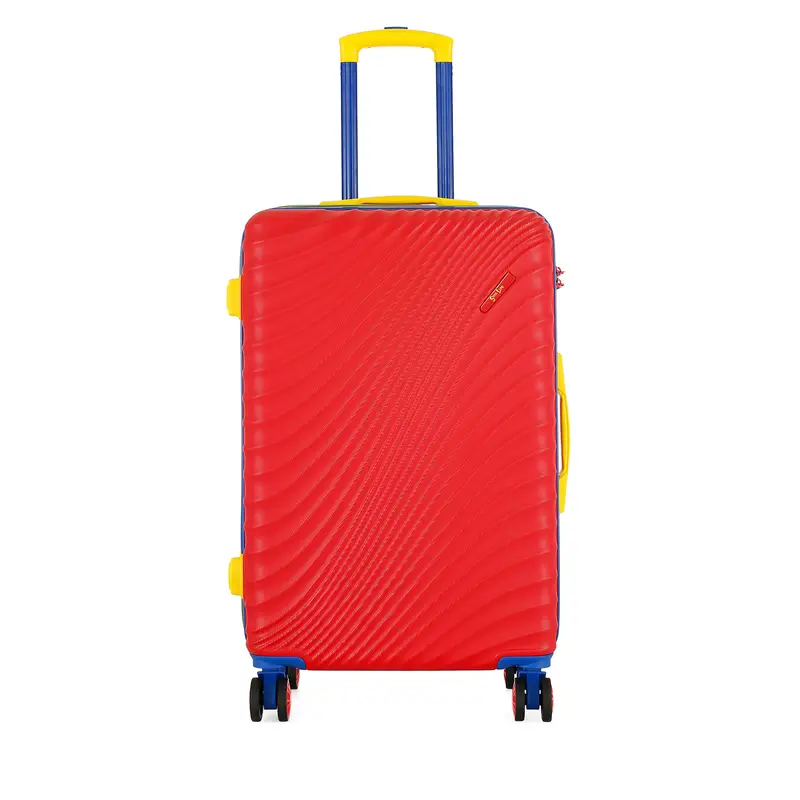 Valigia media Semi Line T5935-2 Rosso