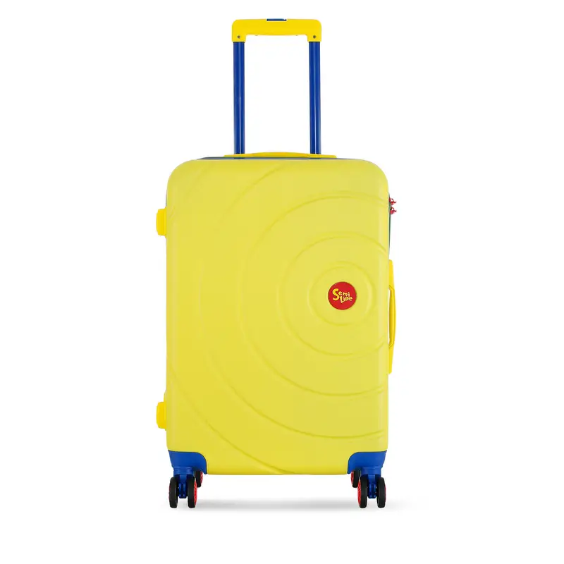 Valigia per bambini Semi Line T5929-2 Giallo