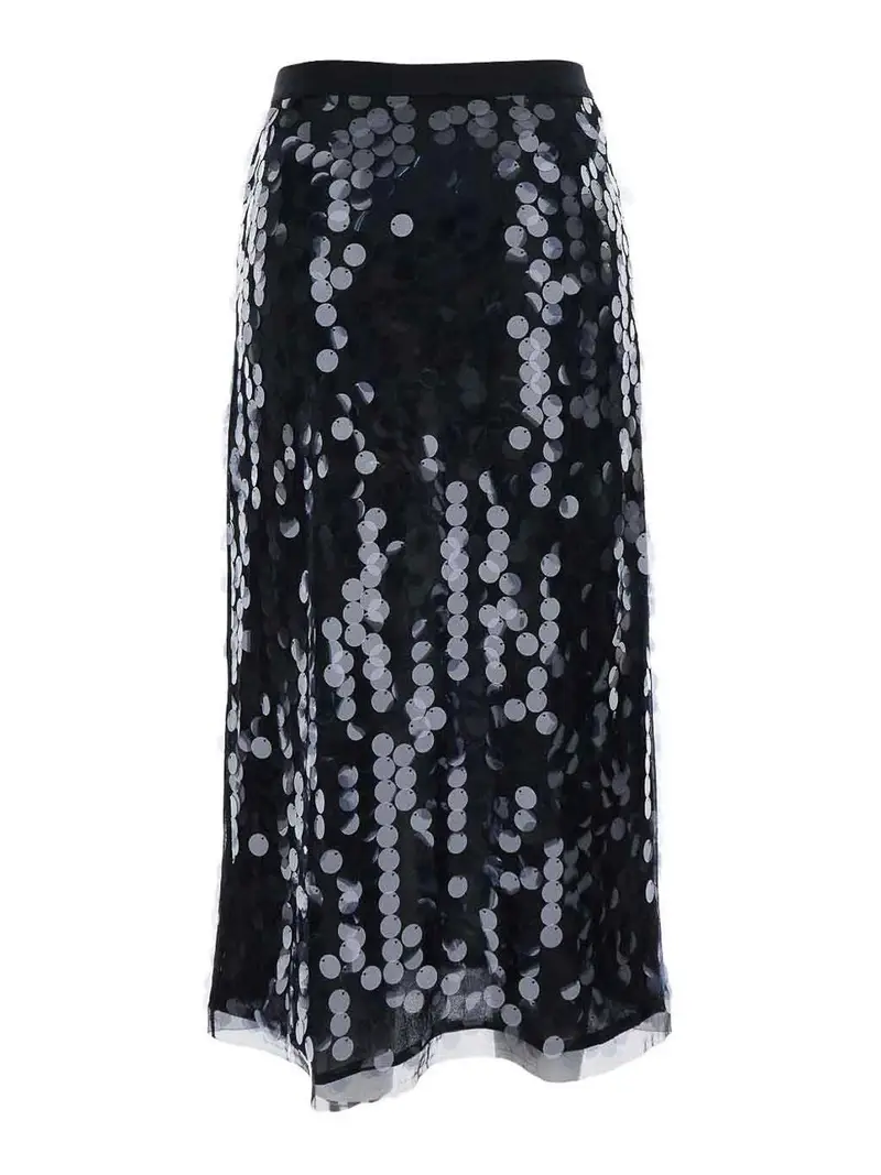 Gonna Lunga Iris Nero