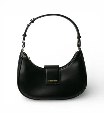 per donna CNTX24 Borsa nera Hago (OSFA), Nero, Casual, Poliuretano Pelle