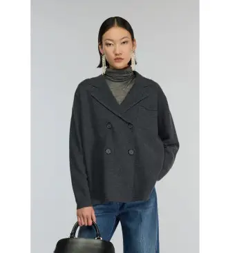 SEMICOUTURE Cardigan Donna Grigio 4231524