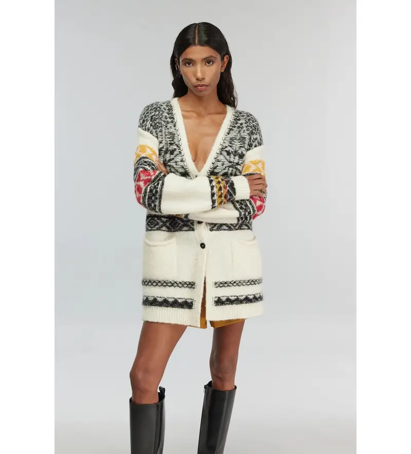 SEMICOUTURE Cardigan Donna Multicolore 4053527