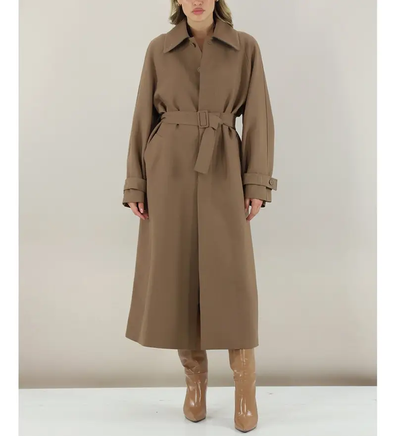 SEMICOUTURE Trench Donna Beige 4036281