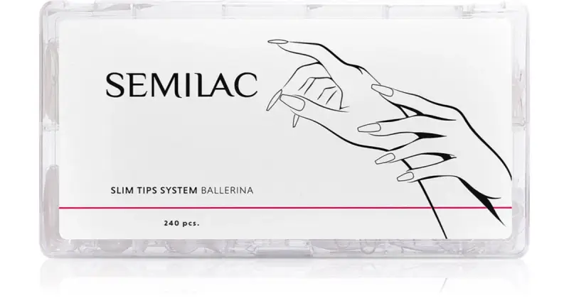Accessories Slim Tips Adesivi per unghie con effetto prolungato 240 pezzi