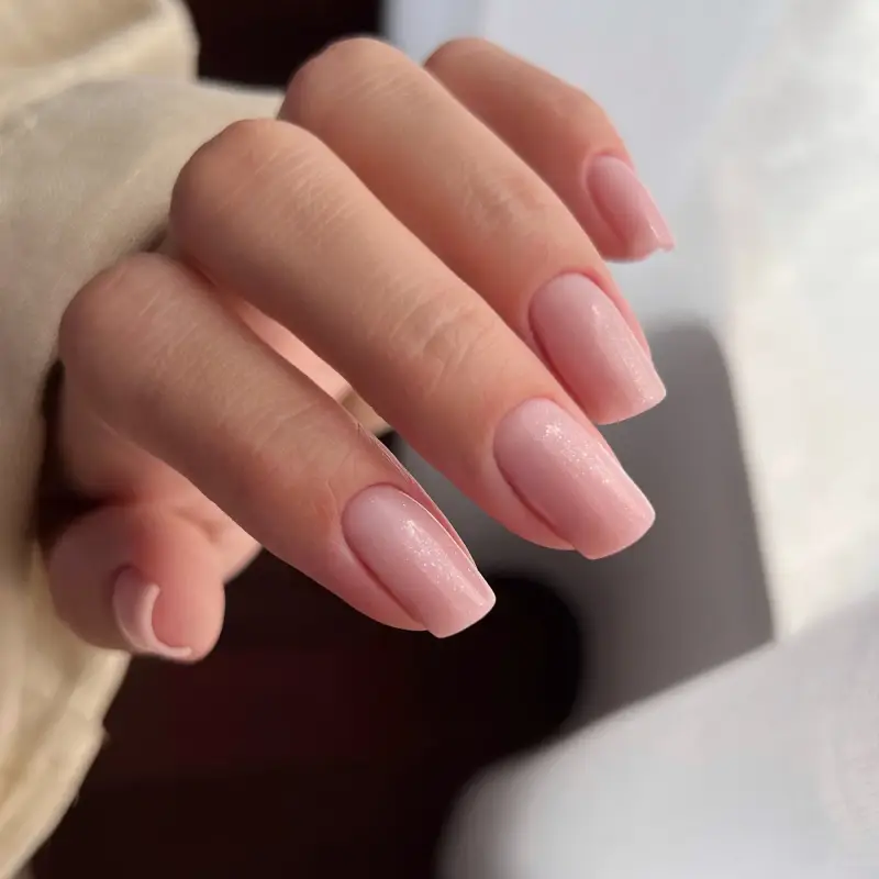 Base & Top Coat Top & Nail Polish 2in1 Silver Blush - Smalto miniatura 3