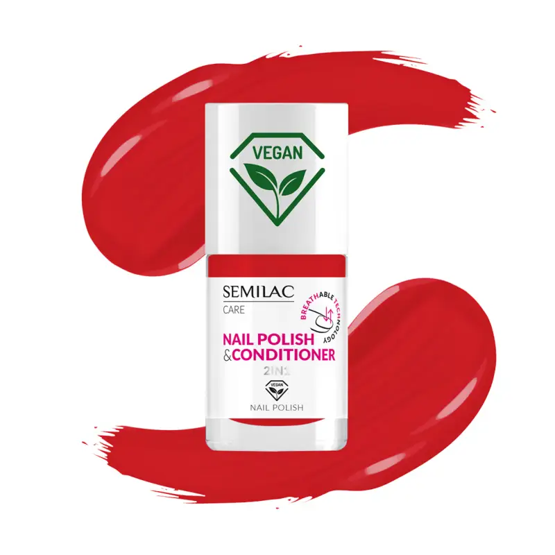 Nail Polish BREATHable TECHnology Nail Polish & Conditioner 2in1 016 - Smalto