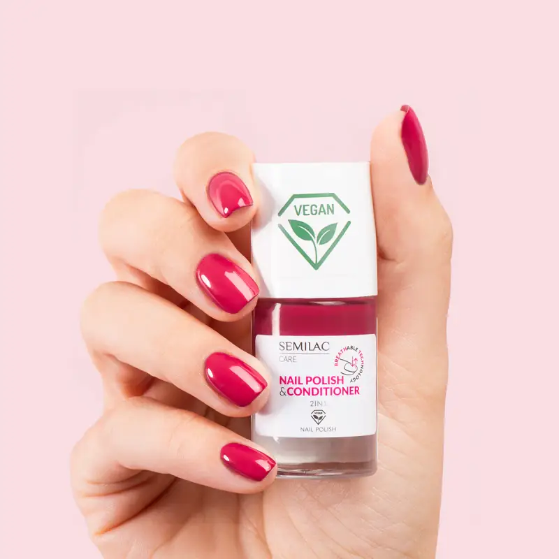 Nail Polish BREATHable TECHnology Nail Polish & Conditioner 2in1 029 - Smalto miniatura 2