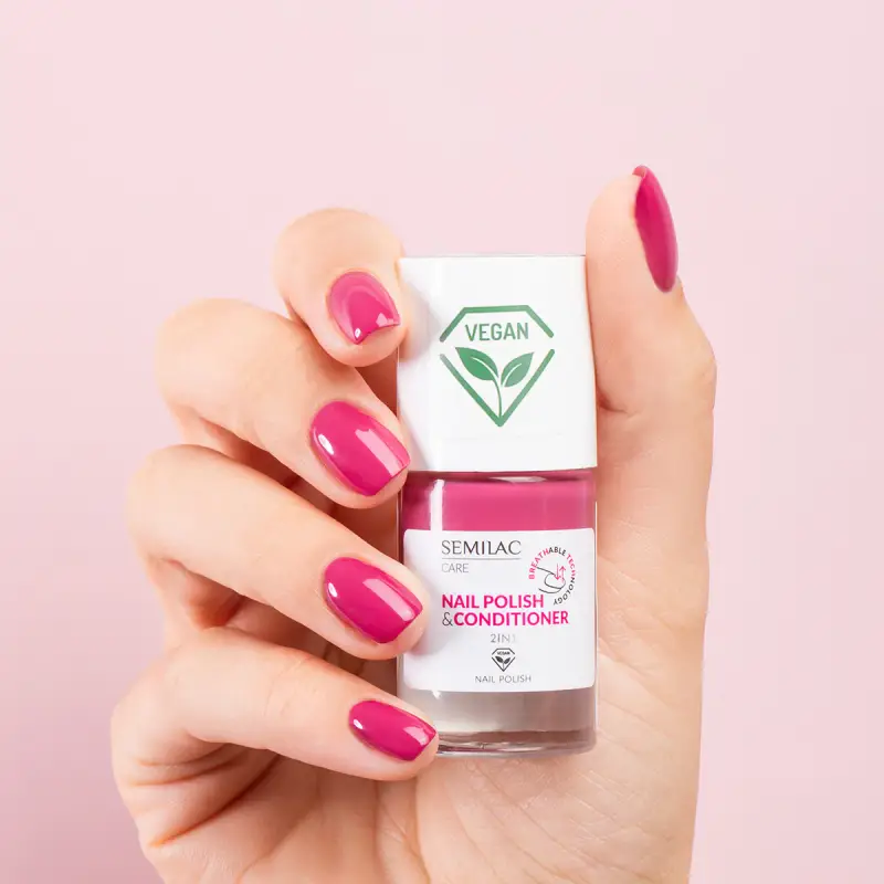 Nail Polish BREATHable TECHnology Nail Polish & Conditioner 2in1 030 - Smalto miniatura 2