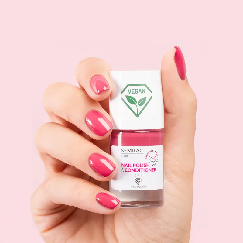 Nail Polish BREATHable TECHnology Nail Polish & Conditioner 2in1 031 - Smalto miniatura 2