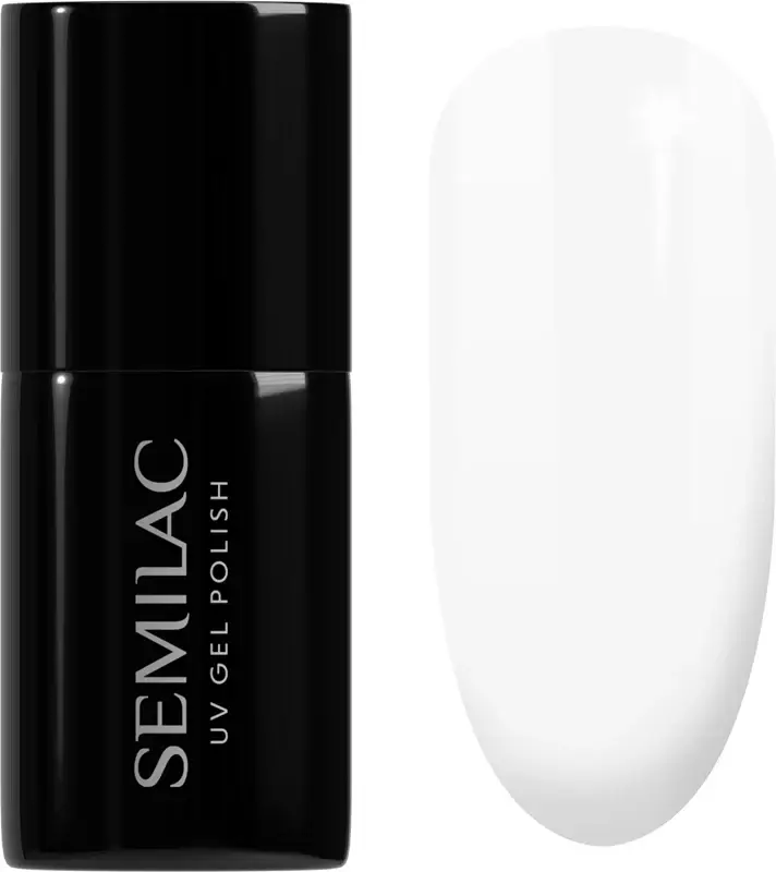 UV Hybrid Black & White gel smalto colore 001 Strong White 7 ml
