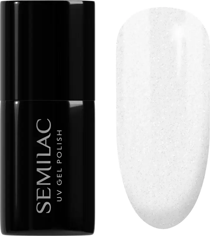 UV Hybrid Black & White gel smalto colore 091 Glitter Milk 7 ml