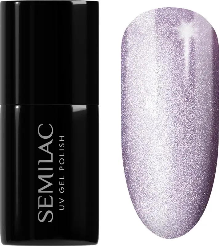 UV Hybrid Gloss GALA smalto gel per unghie con lampada UV/LED colore 664 Lilac Gloss 7 ml