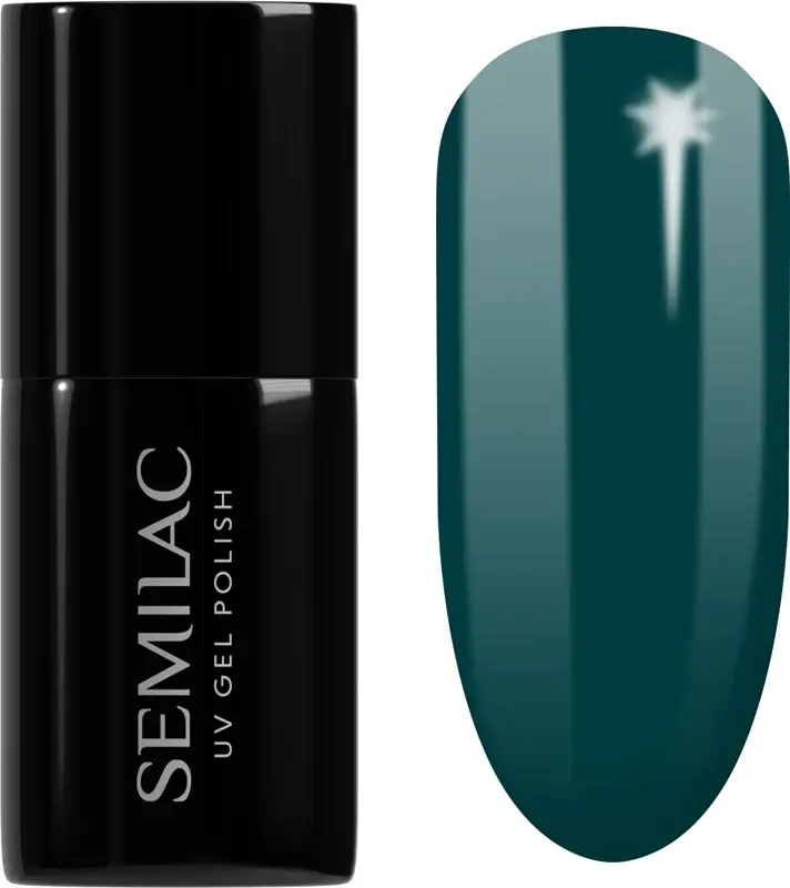 UV Hybrid Winter Collection smalto gel per unghie con lampada UV/LED colore 606 Cool Green 7 ml