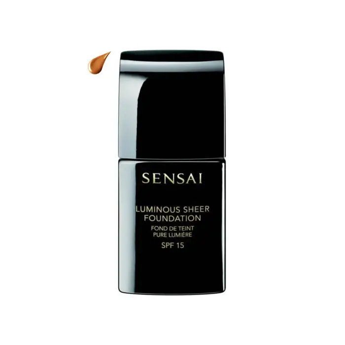 Fondotinta Sensai Luminous Sheer Spf15 30ml 206 Brown Beige