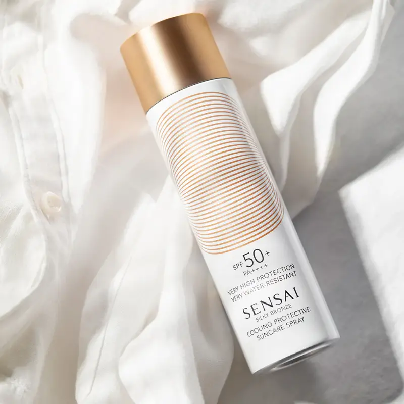 Silky Bronze Cooling Protective Suncare Spray SPF50+ - Solari alta protezione miniatura 2