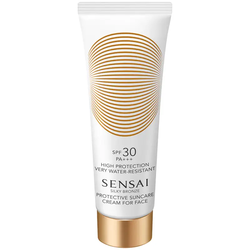 Silky Bronze Protective Suncare Cream For Face SPF30 - Protezione solare viso