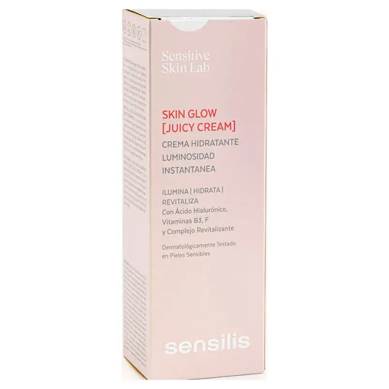 Crema idratante succosa Sensilis Skin Glow 50 ml