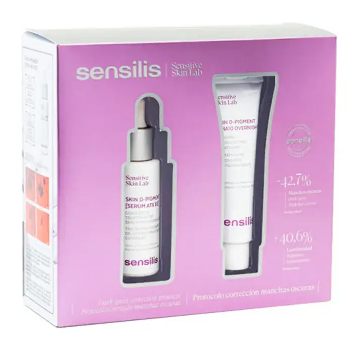 Set di protocolli Sensilis Dark Spot 2 pezzi