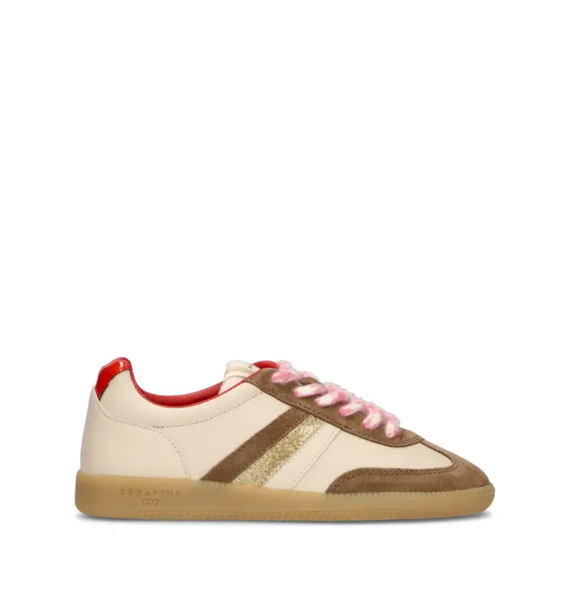 Sneaker donna beige/marrone Vario